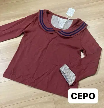[ 새상품 ] *CEPO 세포 세일러 카라 티셔츠