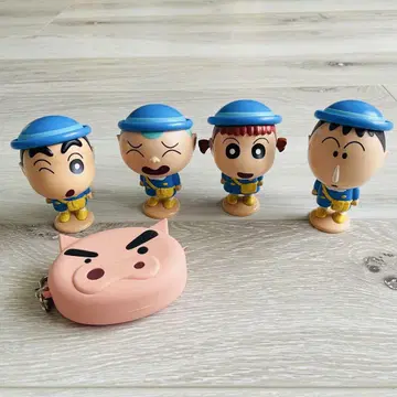 짱구는 못말려(크레용 신짱) 가챠 캡슐 토이 부리부리자에몽 지갑 완구