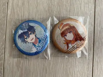 컬러풀 피치 다이너 캔 배지 세트