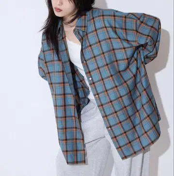 JEANASIS 지나시스 모듬 체크 셔츠