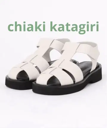 chiaki katagiri 치아키카타기리 볼륨 밑창 구르카 샌들