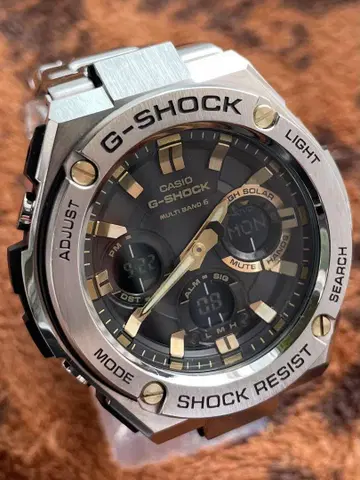 CASIO G-SHOCK GST-110D 솔라 전파 시계