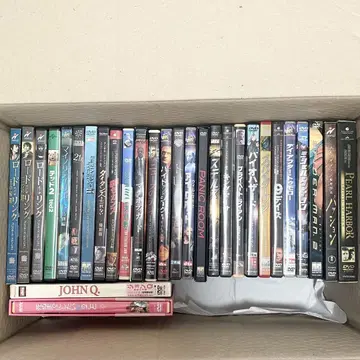 서양화 DVD 묶음 판매 로드 오브 더 링, 테드, 스파이더맨 외
