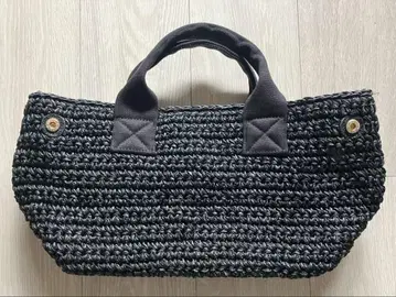 새상품급 HAYNI 바스켓백 Gabuca 가브카 블랙 토트백