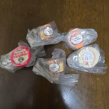 디저트 미니어처 식품 캡슐 토이 5개 세트