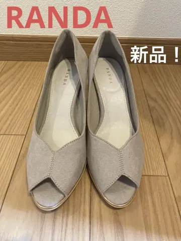 RANDA 새상품 오픈토 펌프스
