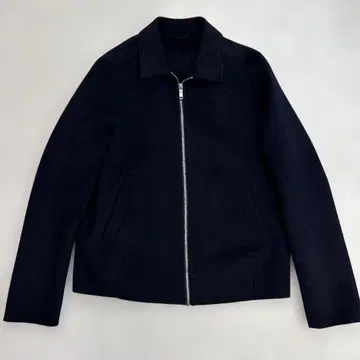 ZARA 자라 울 혼방 집업 블루종 블랙 M 사이즈