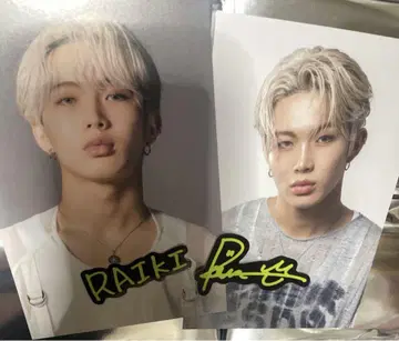 THE LAST PIECE 라스피 라이키 엽서, 스티커