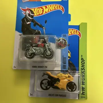 핫휠 혼다 몽키와 두카티