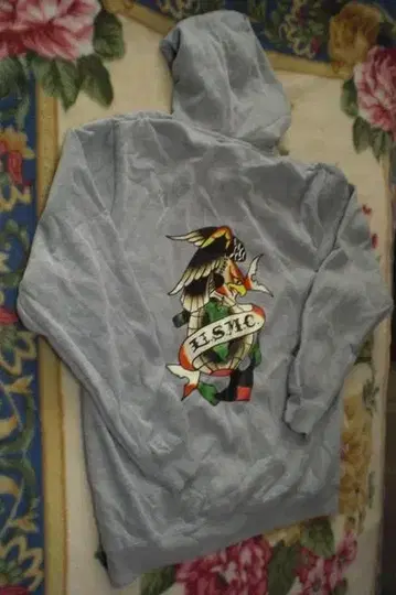 익명 배송 에드하디 ED HARDY 후드티 L