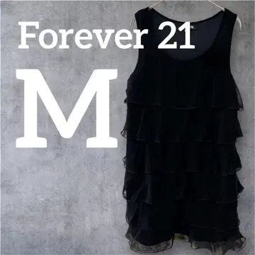 새상품급 하나뿐인 Forever 21 [ M ] 블랙 슬리브리스 원피스