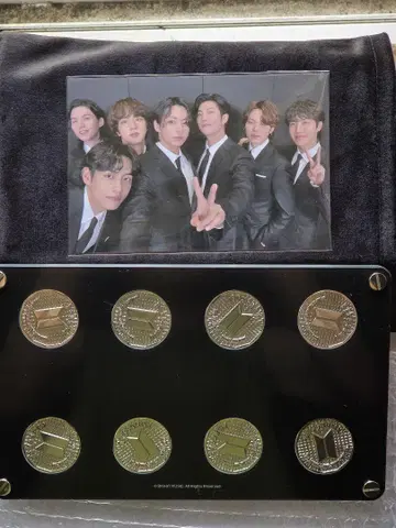 BTS MERCH BOX #20 코인 세트