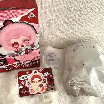 SKULL PANDA winter symphony cocoa 봉제 인형