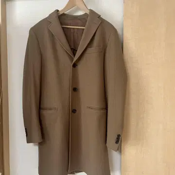 베이지 체스터 코트 미우라 하루마 이미지