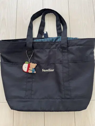 familiar 마더백 블루 계열 체크