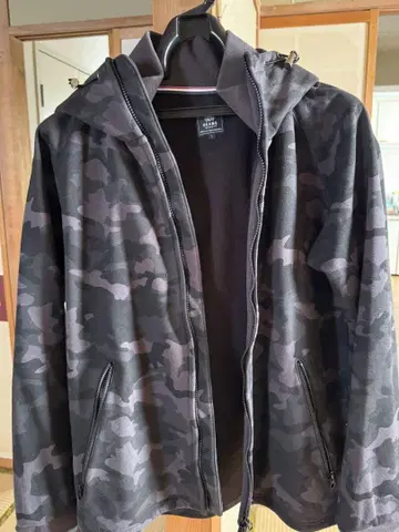 BEAMS HEART 카모 패턴 후드 부착 자켓 L