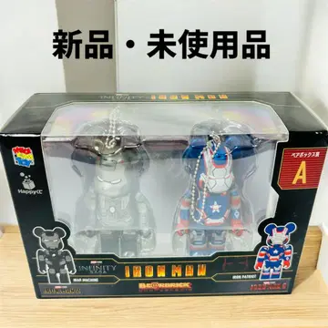 베어브릭 아이언맨2 워머신 & 아이언패트리어트 A상 새상품