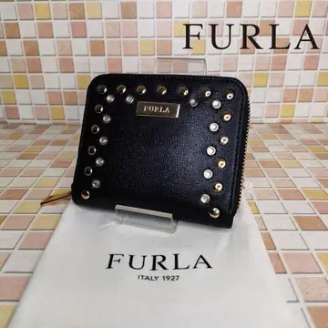 FURLA 훌라 라운드 지퍼 접이식 지갑 컴팩트 월렛 16