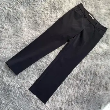 theory luxe 미실루엣 테이퍼드 팬츠 스트레치 36 블랙