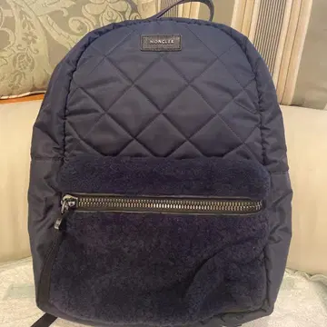 MONCLER 네이비 퀼팅 백팩