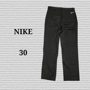 [NIKE] 남성용 골프 팬츠 플랫 프론트 블랙 30