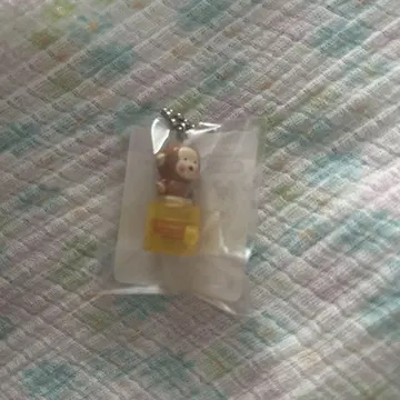 산리오 아기 원숭이 몽키치 마스코트 스탬프 키링 헤이세이 레트로