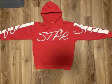 STPR Inc. 빨간색 후디
