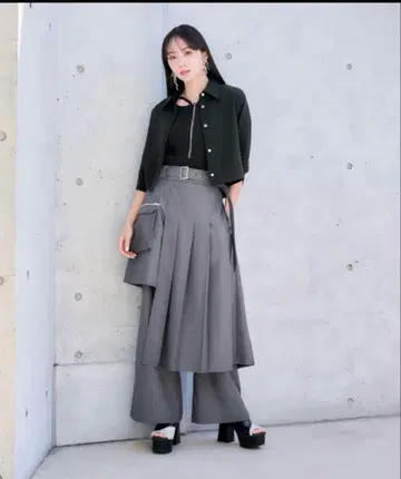 HARE 레이어드 랩 팬츠