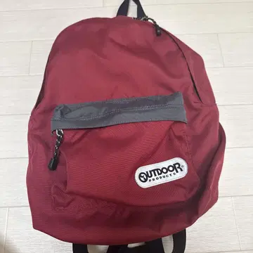 OUTDOOR PRODUCTS 빨간색 백팩