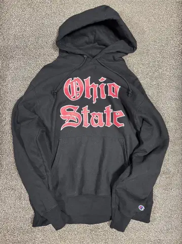 완판템 US Ohio State 리버스 위브 L 챔피온 블랙