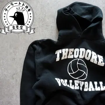 RUSSELL ATHLETIC 후데트 후드티 블랙 M 90s