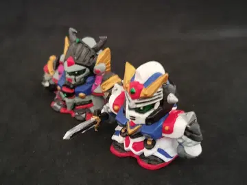 SD 건담 지우개 도색 리페인트 기사 건담 GP01 중기사 건담 GP02