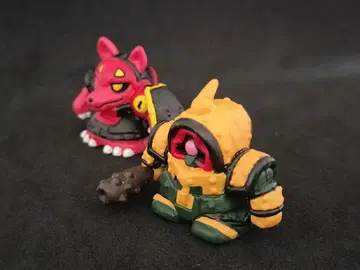 SD 건담 지우개 도색 리페인트 전사 앗시마 바운드 울프