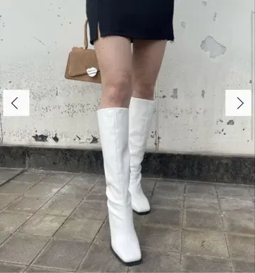 EMODA 라운드 핏 롱 부츠
