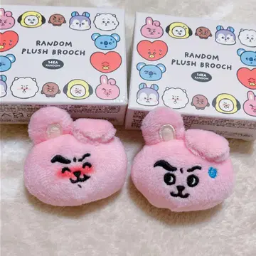 BT21 페이스 브로치 세트