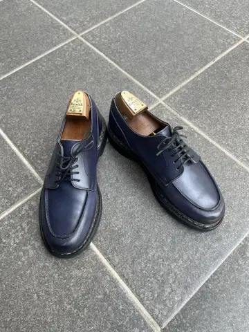 Berwick 가죽 신발 네이비 슈키퍼 포함