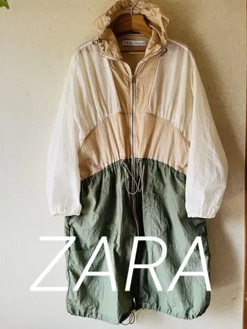 ZARA 후드 부착 마운틴 후드티 M