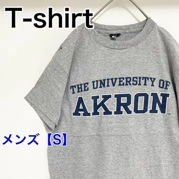 YZ73 [ US 수입 ] AKRON 셔츠 [ 남성용 S ] 반팔 그레이