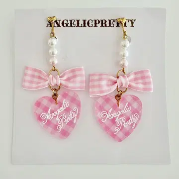 [새상품급] Angelic Pretty Lovely 깅엄 귀찌