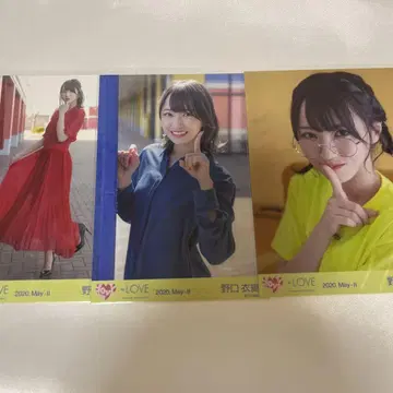 = LOVE 이코러브 노구치 이오리 너와 나의 노래 브로마이드 컴프