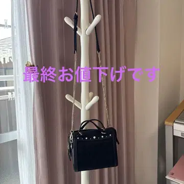 DIANA 블랙 펄비쥬 숄더백