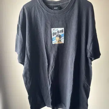 HUF 티셔츠 XL 블랙