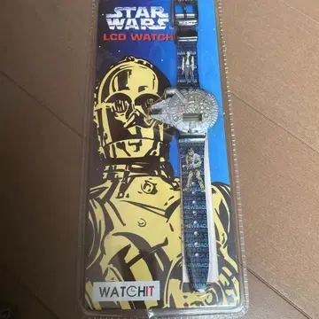 STAR WARS LCD WATCH C-3PO 디자인
