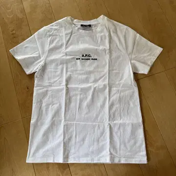 A.P.C. 로고 자수 T셔츠