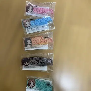 LE SSERAFIM 큐르포푼 아크릴 네임배지 세트