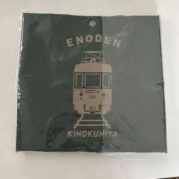 미개봉 새상품 키노쿠니야 x 에노덴 그린백 카마쿠라점 한정판 에코백