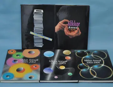니코르 연감 Nikkor Annual 1998-2004 묶음 5권