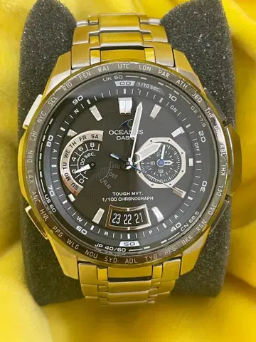 CASIO 카시오 OCEANUS OCW-T750 전파 솔라 손목시계