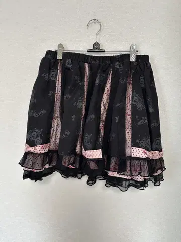 h.NAOTO Frill 스커트 프릴