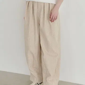 볼륨 데님 팬츠